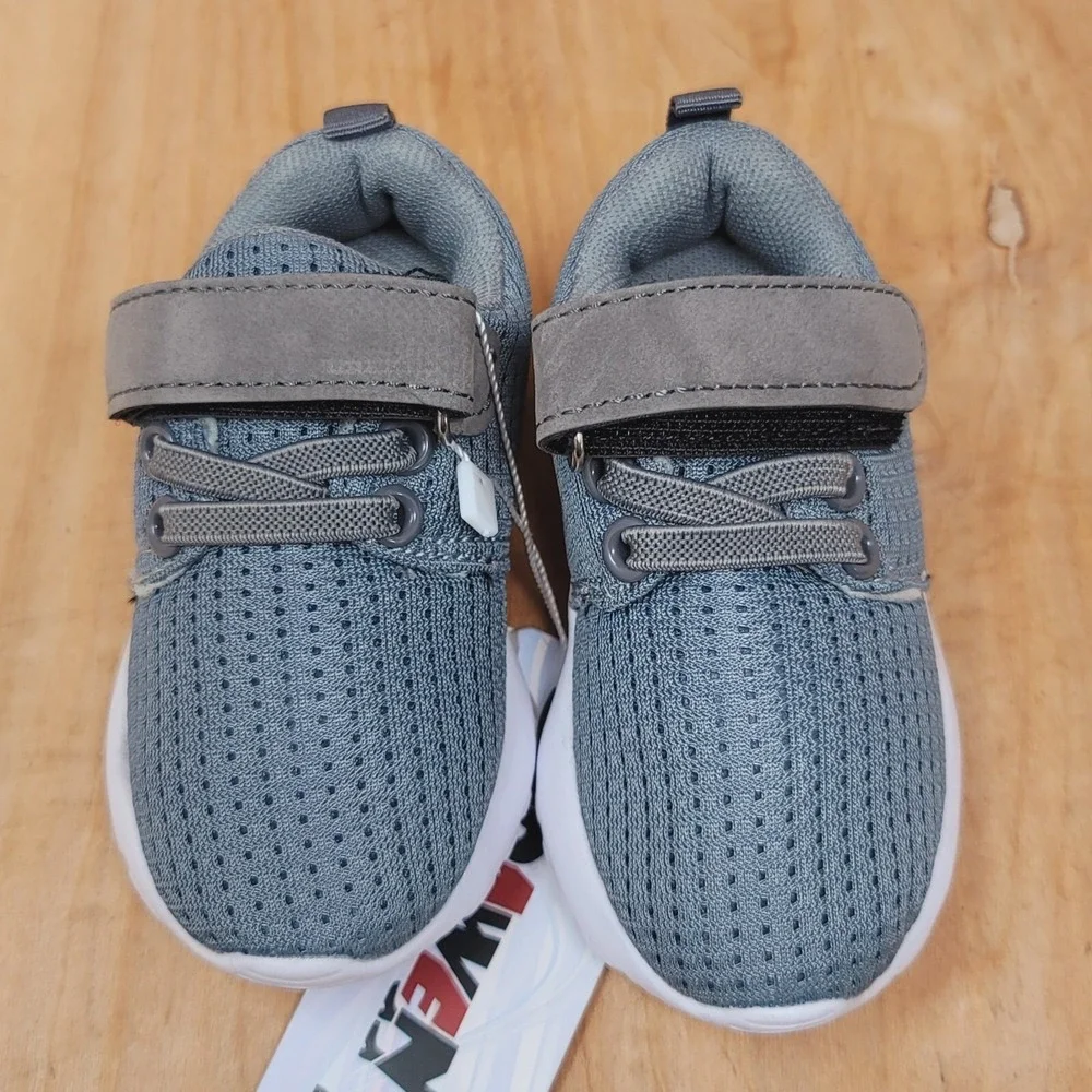 DADAWEN Baby Sneakers Sz 5.5 Breathable Mesh Sneakers‎ EUR 21 Gray